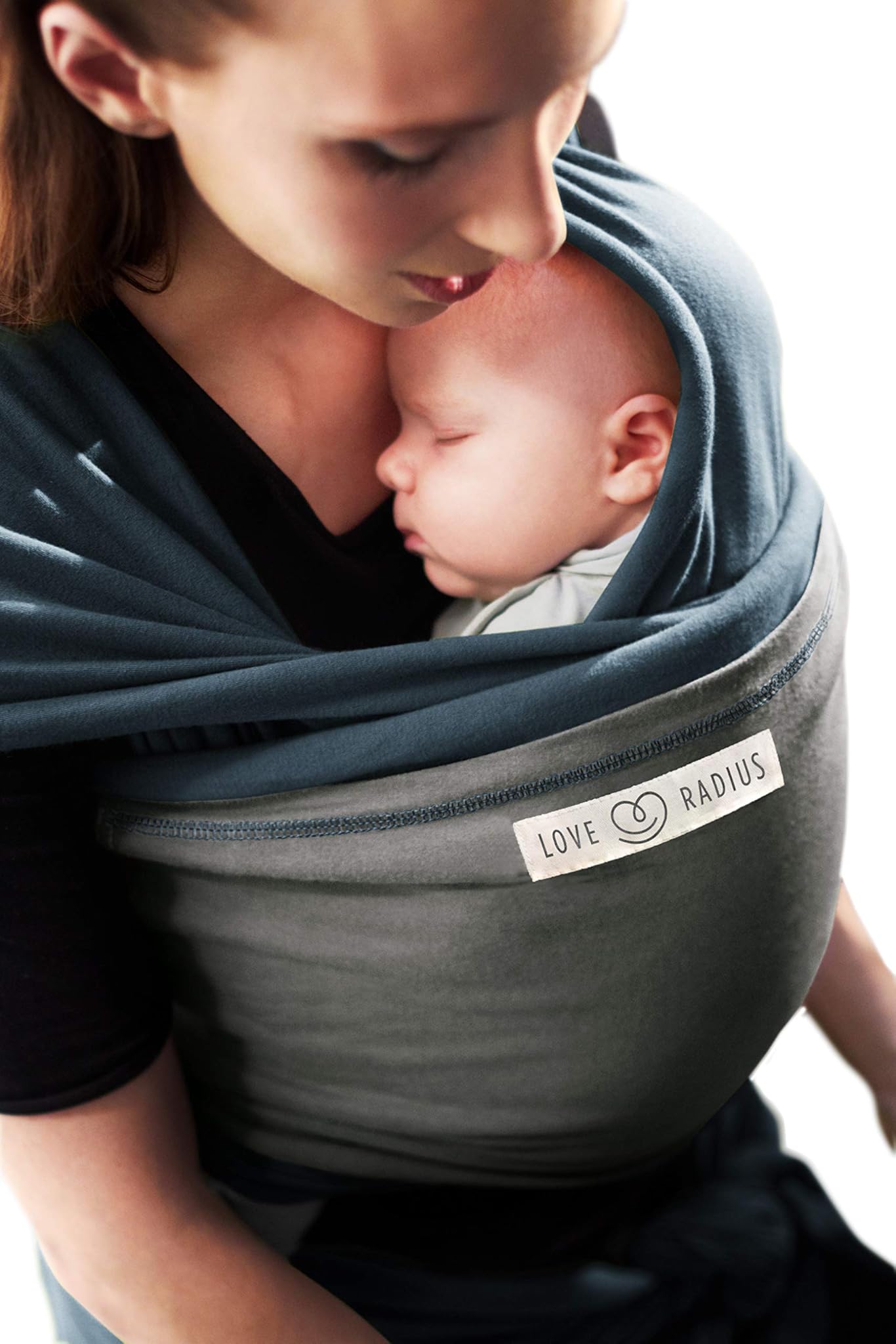 je porte mon bébé, Fascia portabebè, Blu (Bleu paon/eléphant)