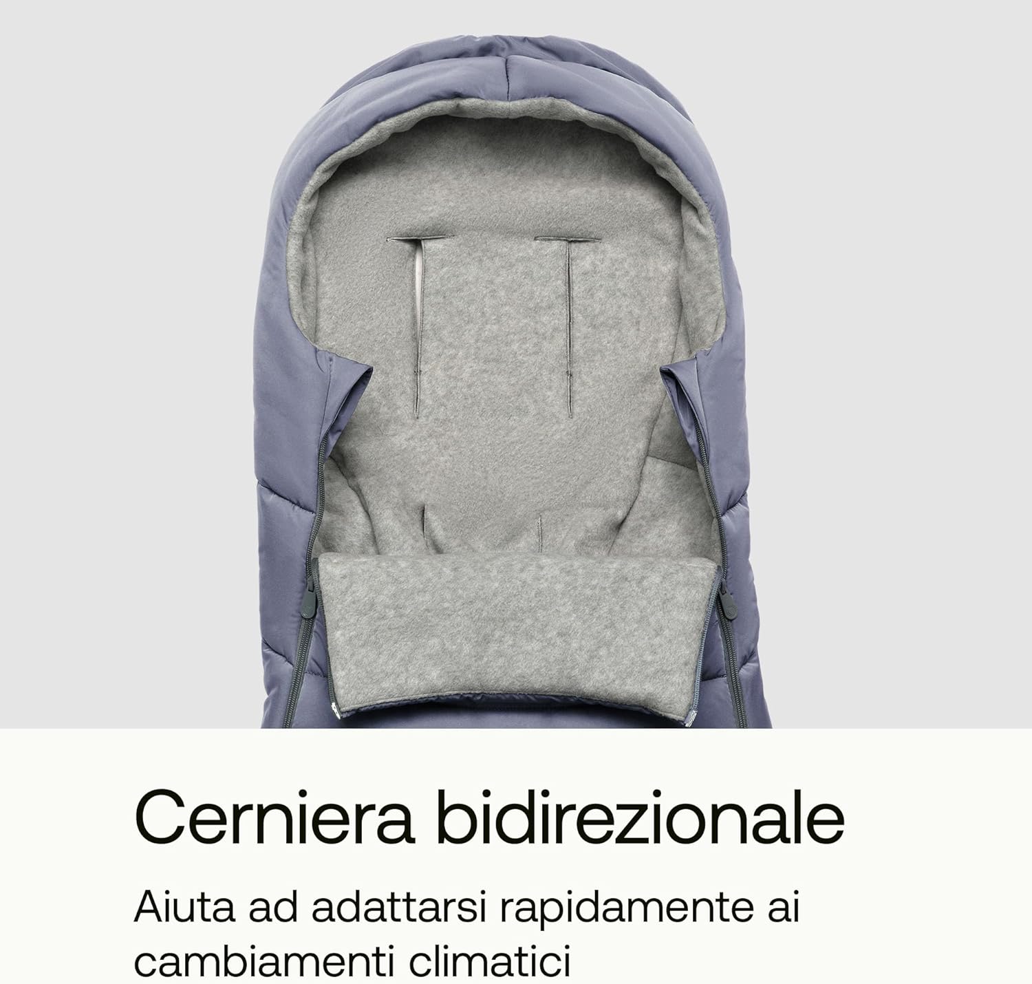 Bugaboo Sacco a Pelo per Passeggino, Seaside Blue - immagine 4