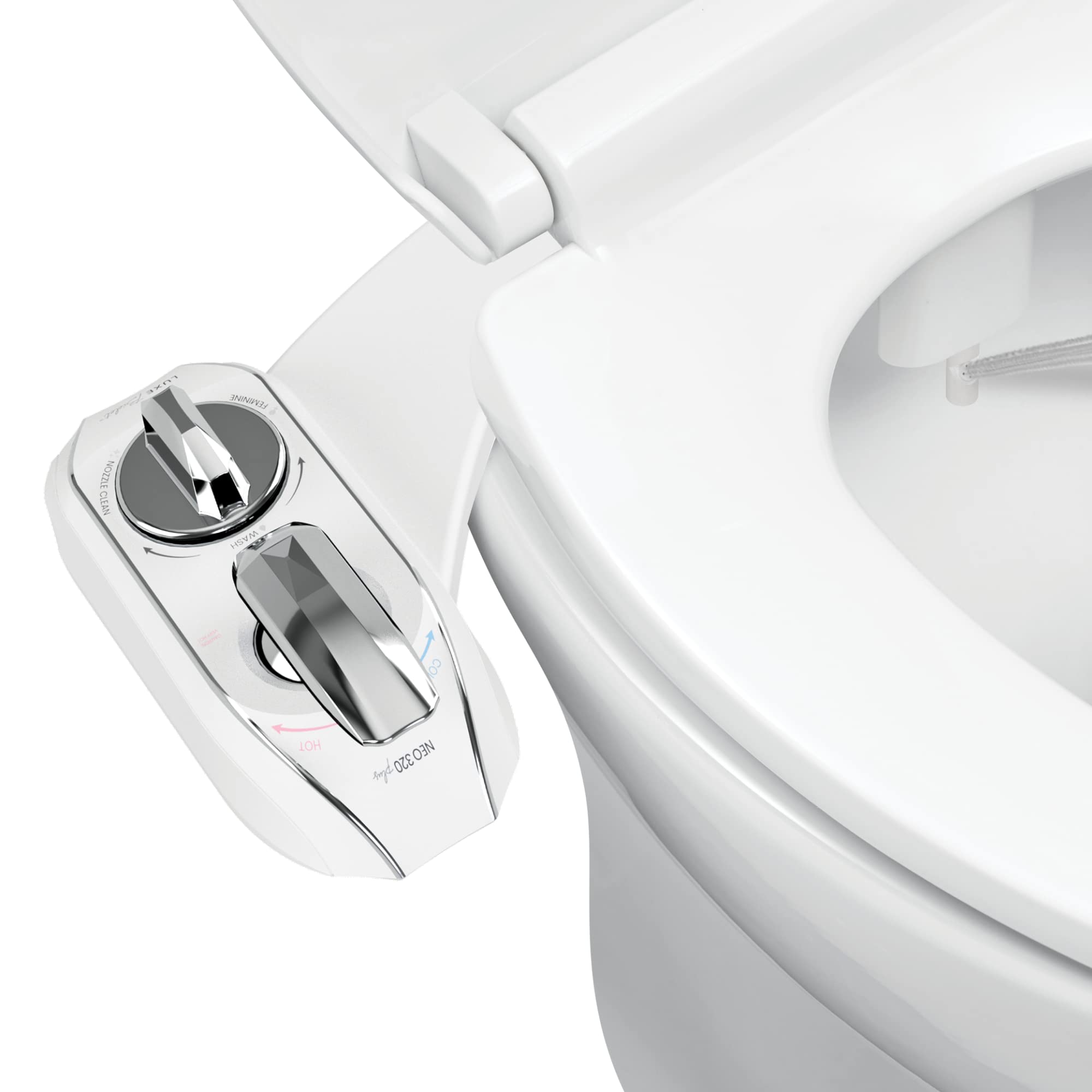 LUXE Bidet NEO 320 Plus - Bidet per WC Acqua Calda