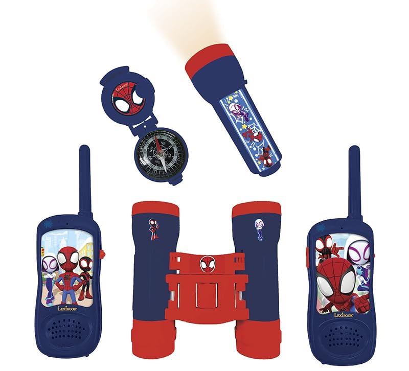 Lexibook Spidey - Set Avventuriero Spiderman per Bambini