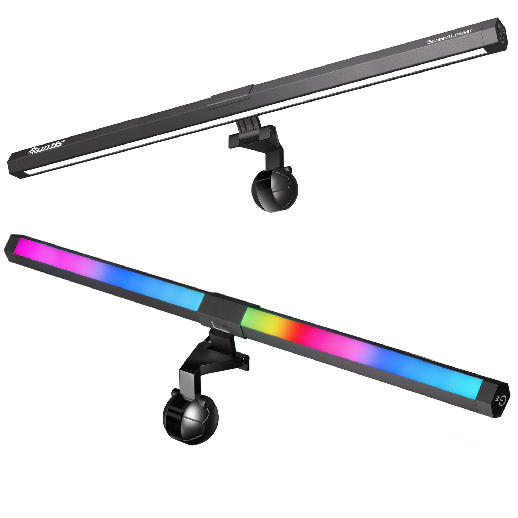 Quntis 51CM LED Lampada Schermo PC RGB Multicolore