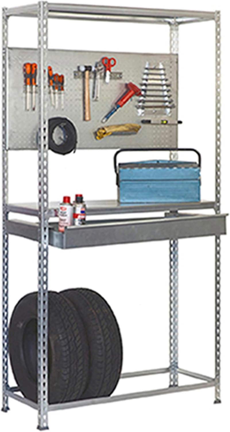 Simonrack simonracing Box megaplus 3/400 Kit di scaffale galvanizzato - immagine 4