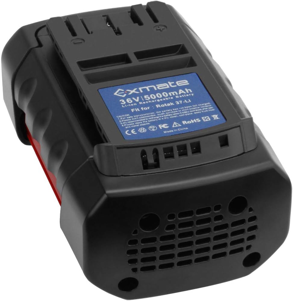 Exmate Batteria Litio 36V 5000mAh per Tosaerba Bosch - immagine 2