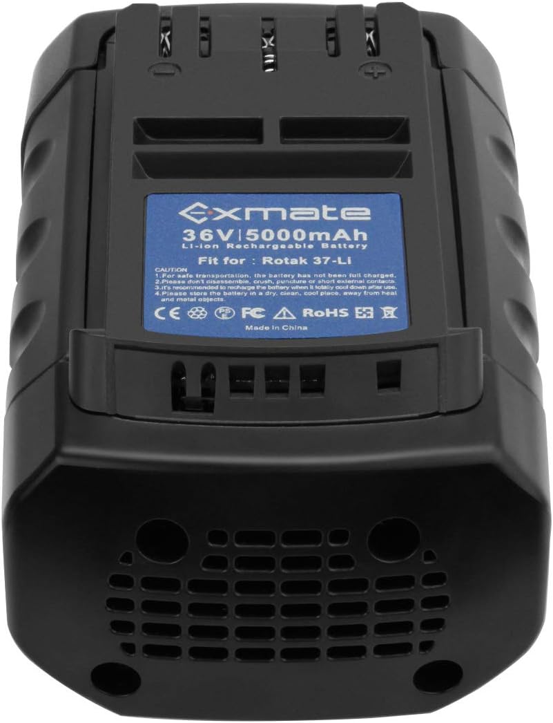 Exmate Batteria Litio 36V 5000mAh per Tosaerba Bosch - immagine 5