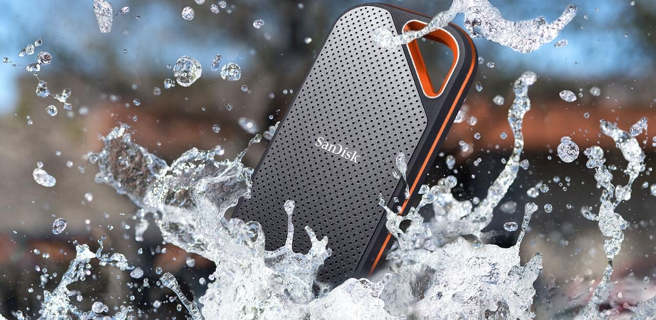 Sandisk Extreme PRO 2TB SSD Esterno NVMe USB-C - immagine 2