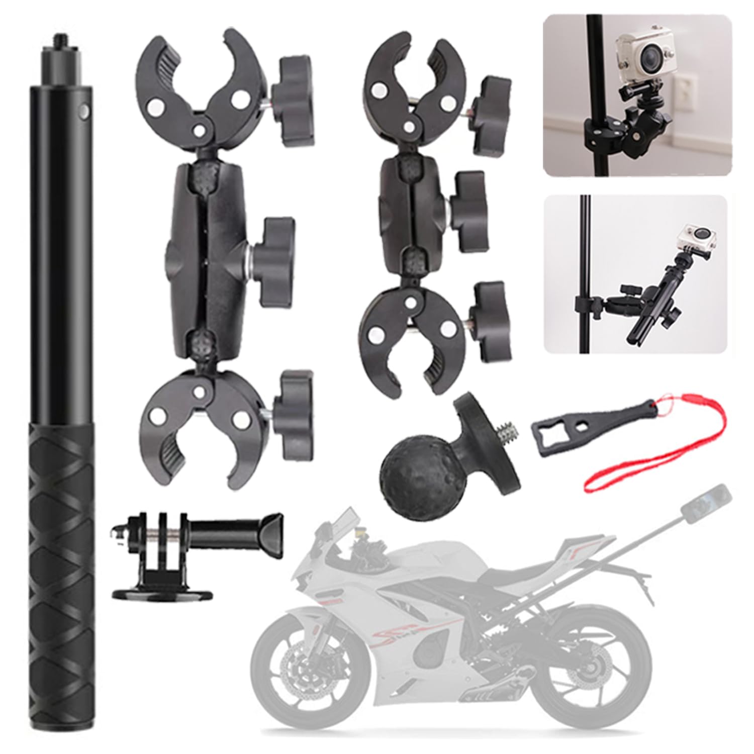 Accessori Moto per Insta360 X4/X3 - Supporto Videocamera