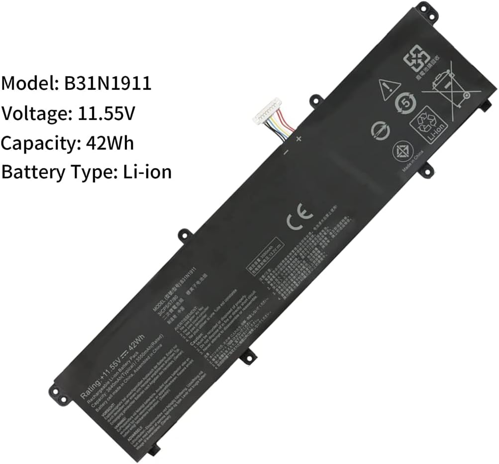 B31N1911 Batteria Laptop 42Wh per Asus VivoBook Flip 14 - immagine 2