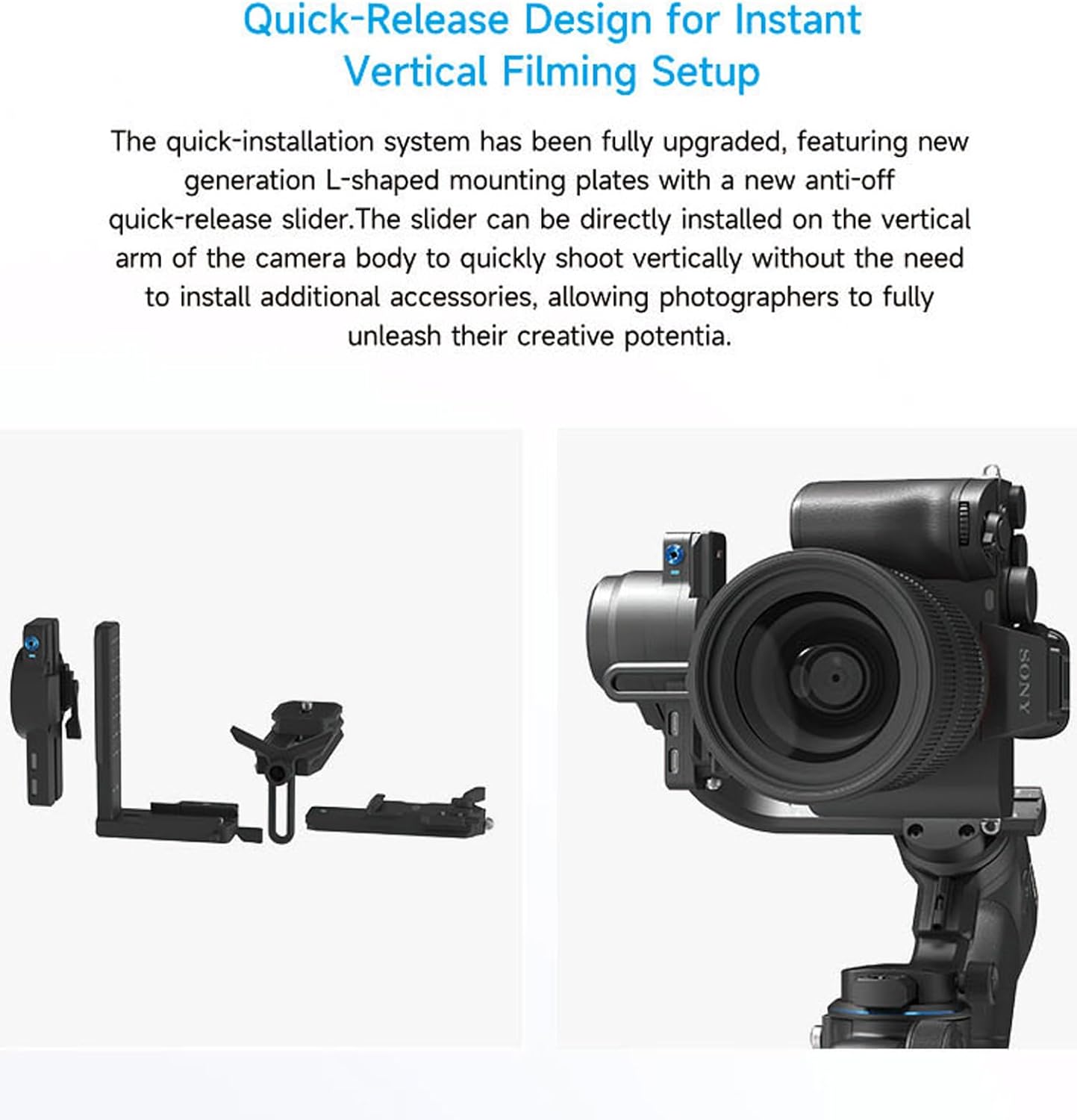 Feiyutech Scorp 2 Kit - Stabilizzatore Gimbal 3 Assi - immagine 3