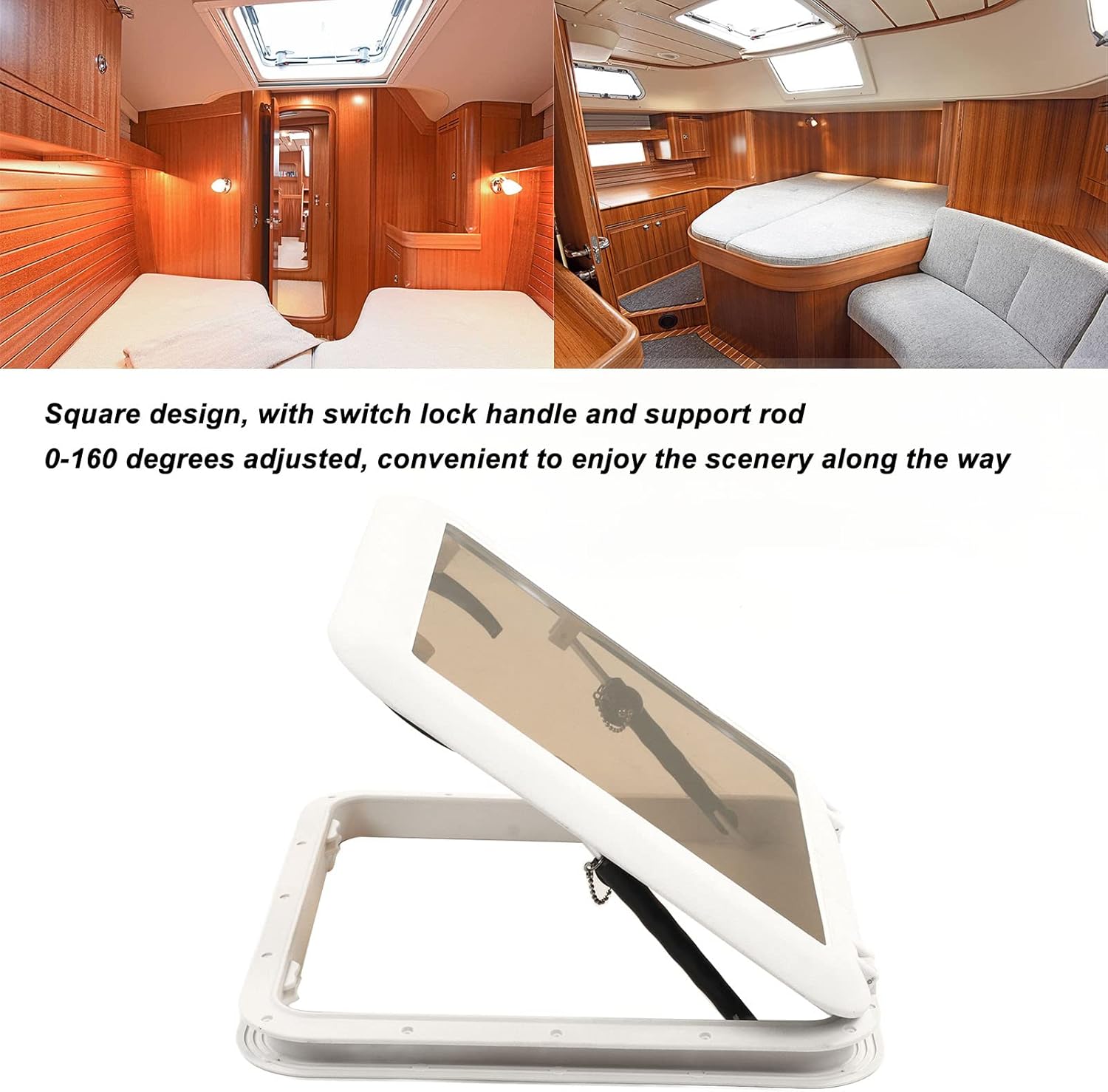 Portello di Accesso Marino 495mm per Barche - immagine 5