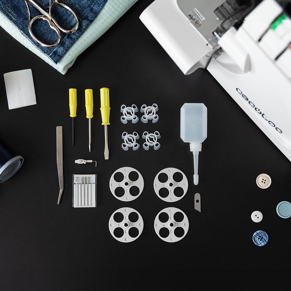 Cecotec Macchina da Cucire Tagliacuci BelleCouture OverLock - immagine 14