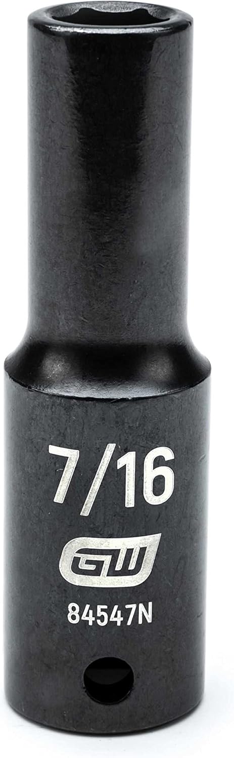 Gearwrench Set Bussole Impatto 39 pz 1/2" Drive SAE, Nero - immagine 2