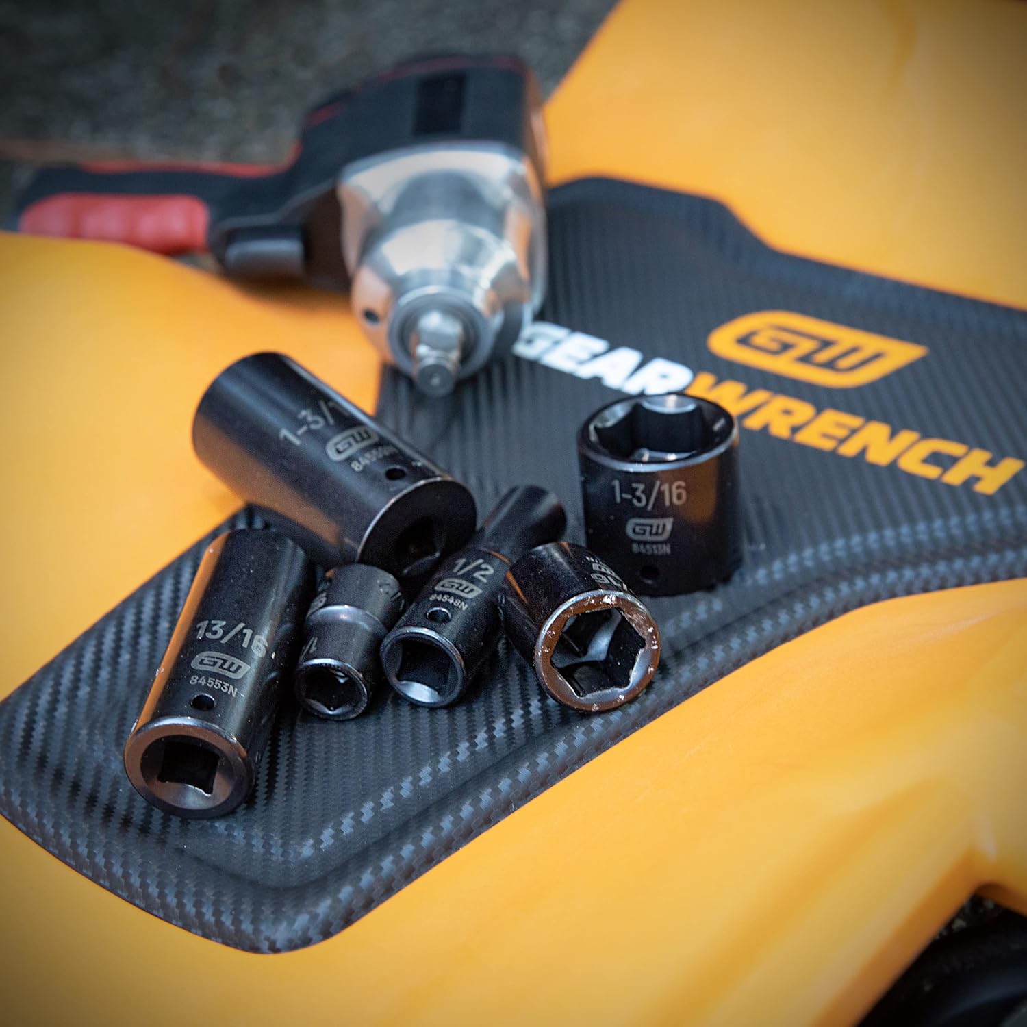 Gearwrench Set Bussole Impatto 39 pz 1/2" Drive SAE, Nero - immagine 8