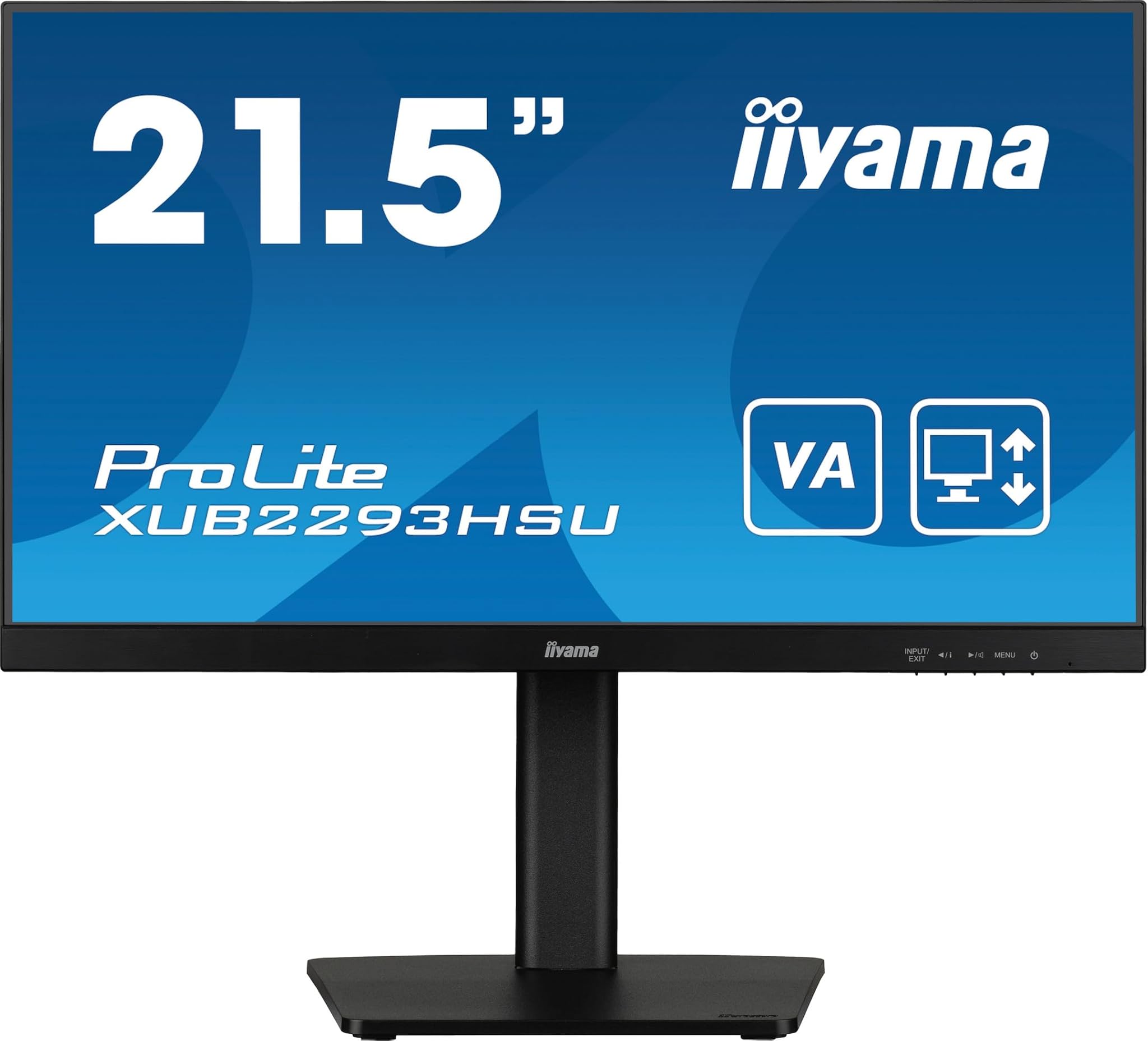iiyama XUB2293HSU-B7-21,5", IPS, 1920x1080/100Hz, 1H1DP, HAS