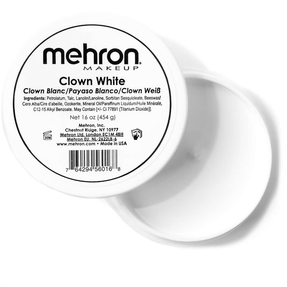 Mehron make-up Clown White (450 gr)