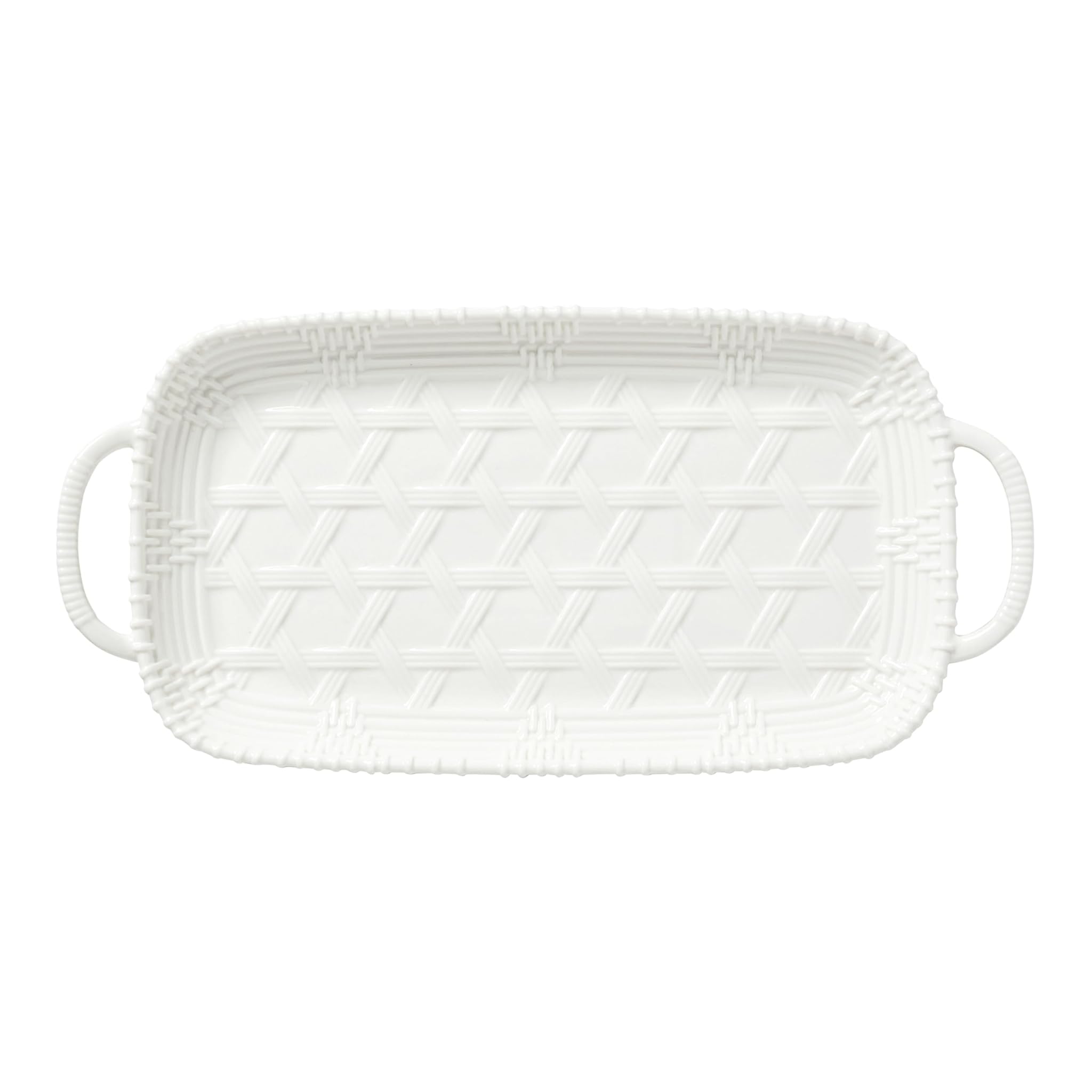 Lenox Tabletop Gifts Hors D'Oeuvre - Vassoio da tavolo, 3,62, colore: Bianco
