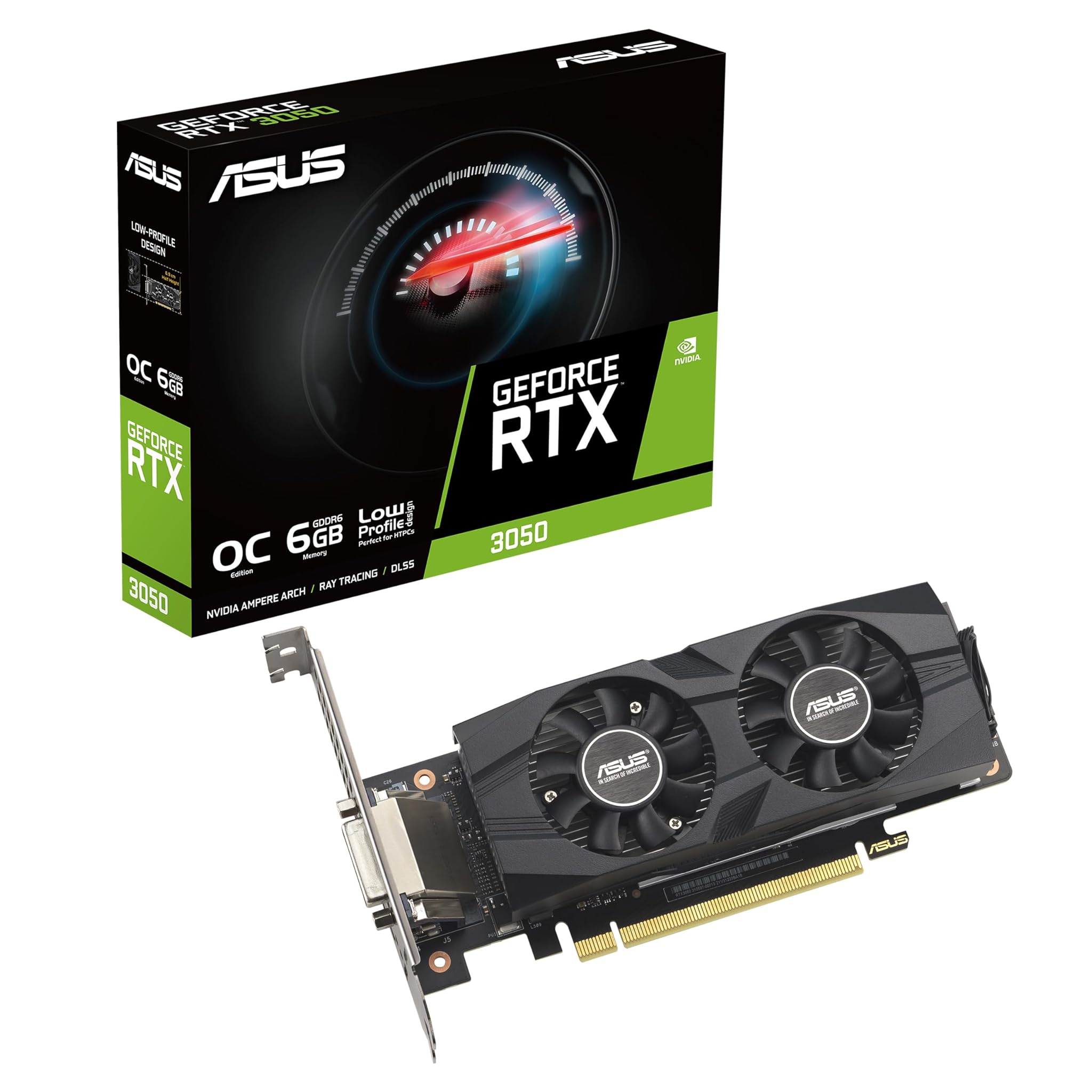 Asus NVIDIA GeForce RTX 3050 LP BRK OC Edition 6 GB