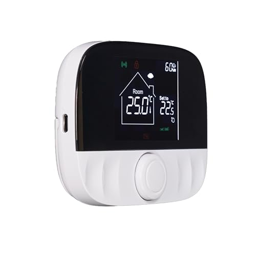 Termostato Wireless RF Digitale Settimanale Touch