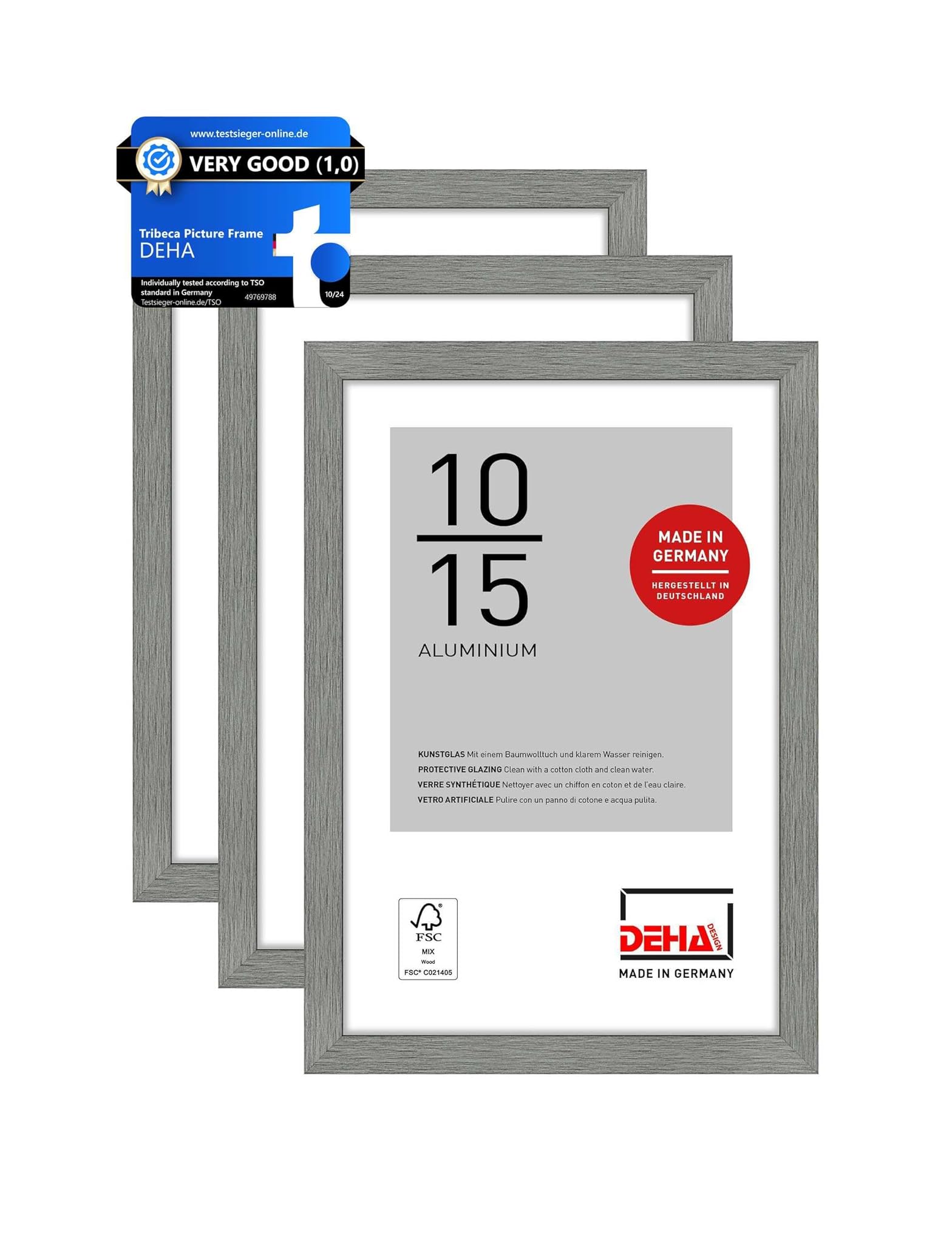 Deha Design Cornice Ritratto Alluminio Tribeca 10x15cm