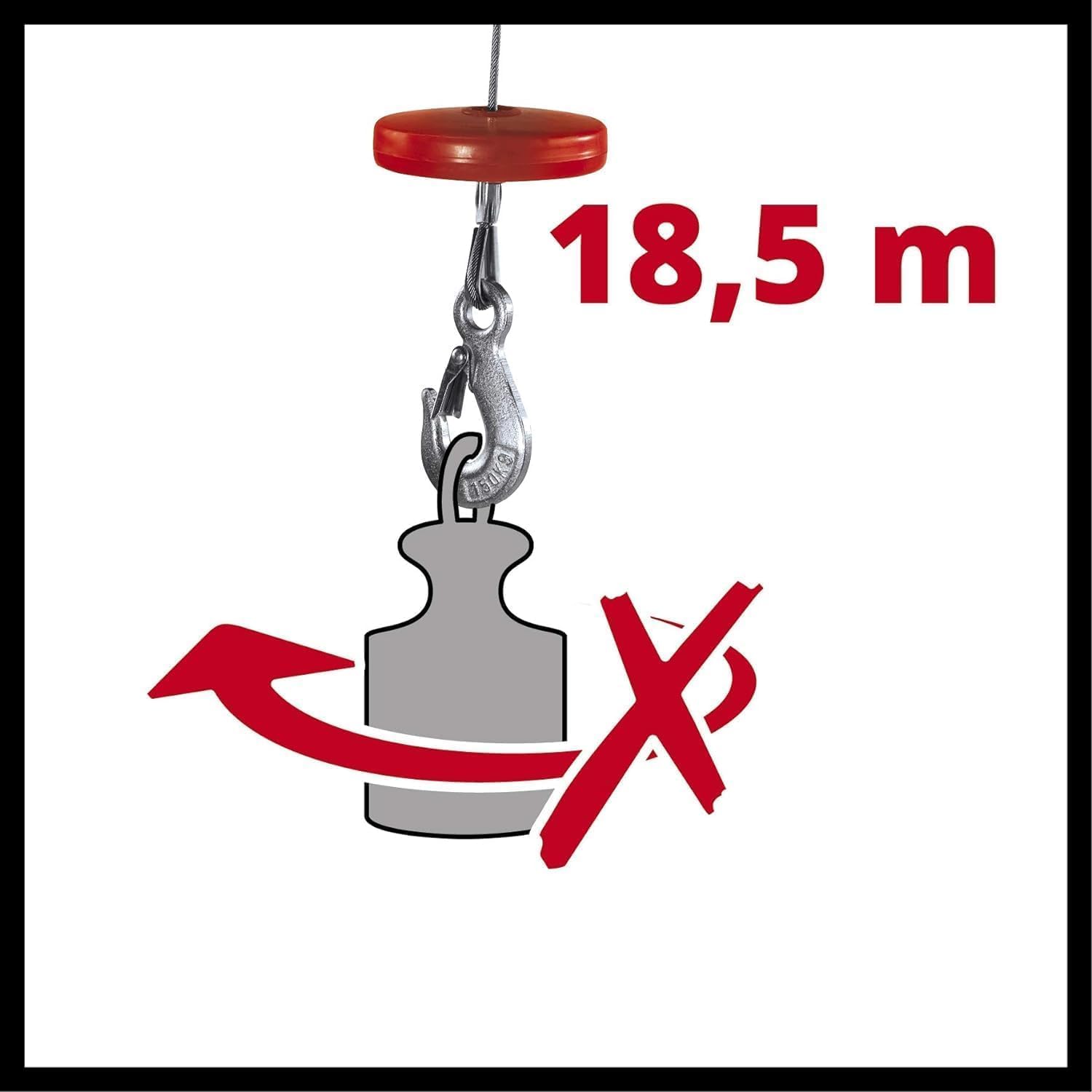 Einhell TC-EH 600 Argano Elettrico 1050W - immagine 9