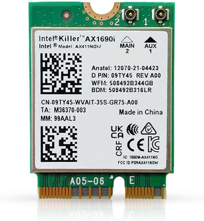 Highzer0 Electronics AX1690i Killer WiFi 6E Adapter - immagine 1