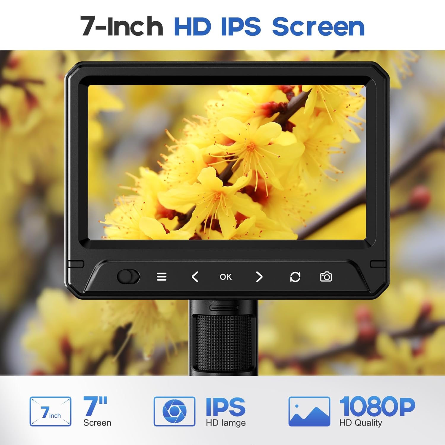 Bebang Microscopio Digitale 7” 1200x 12MP - immagine 5