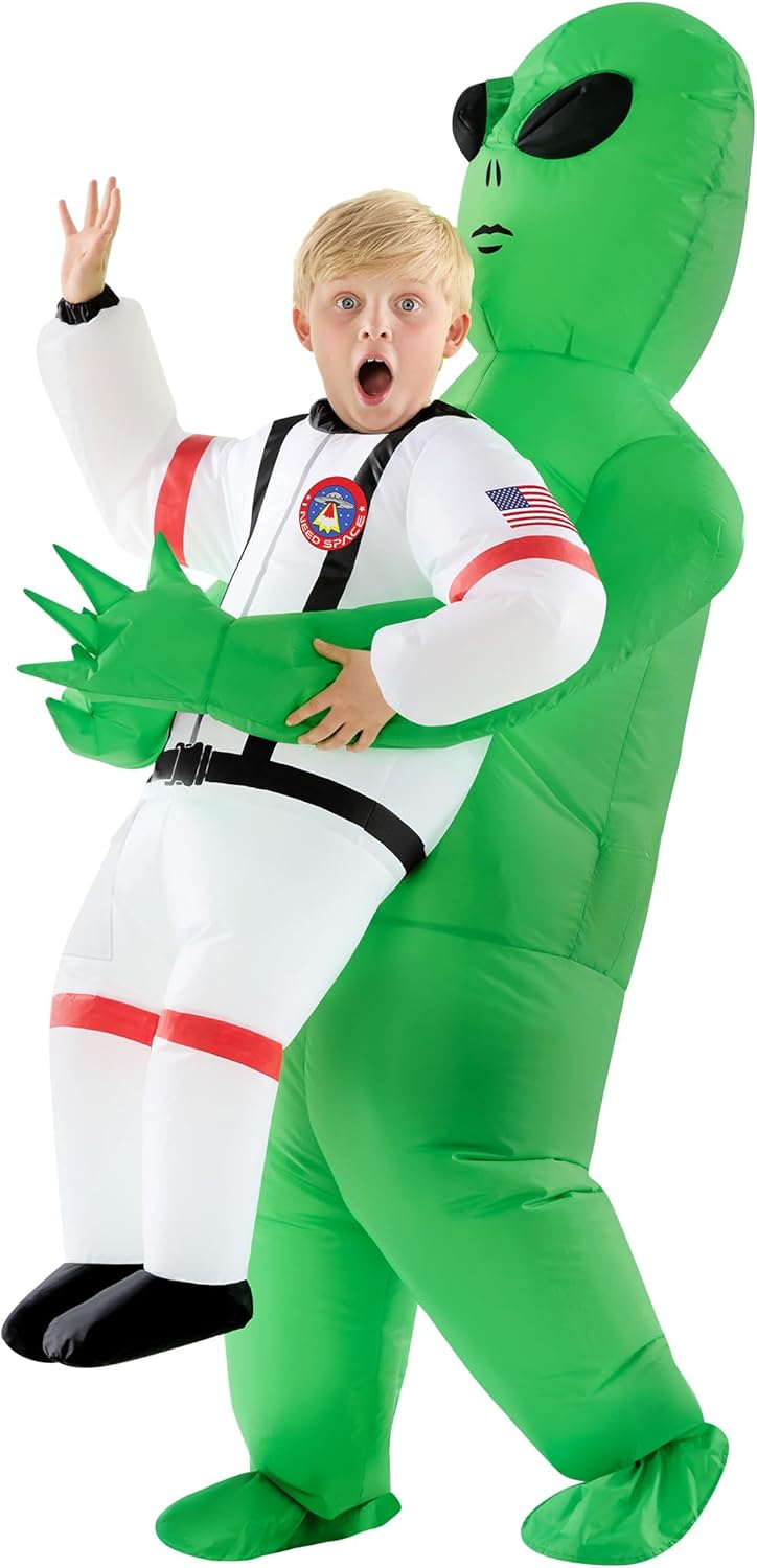 Morph Costume Alieno Gonfiabile per Bambino - immagine 1