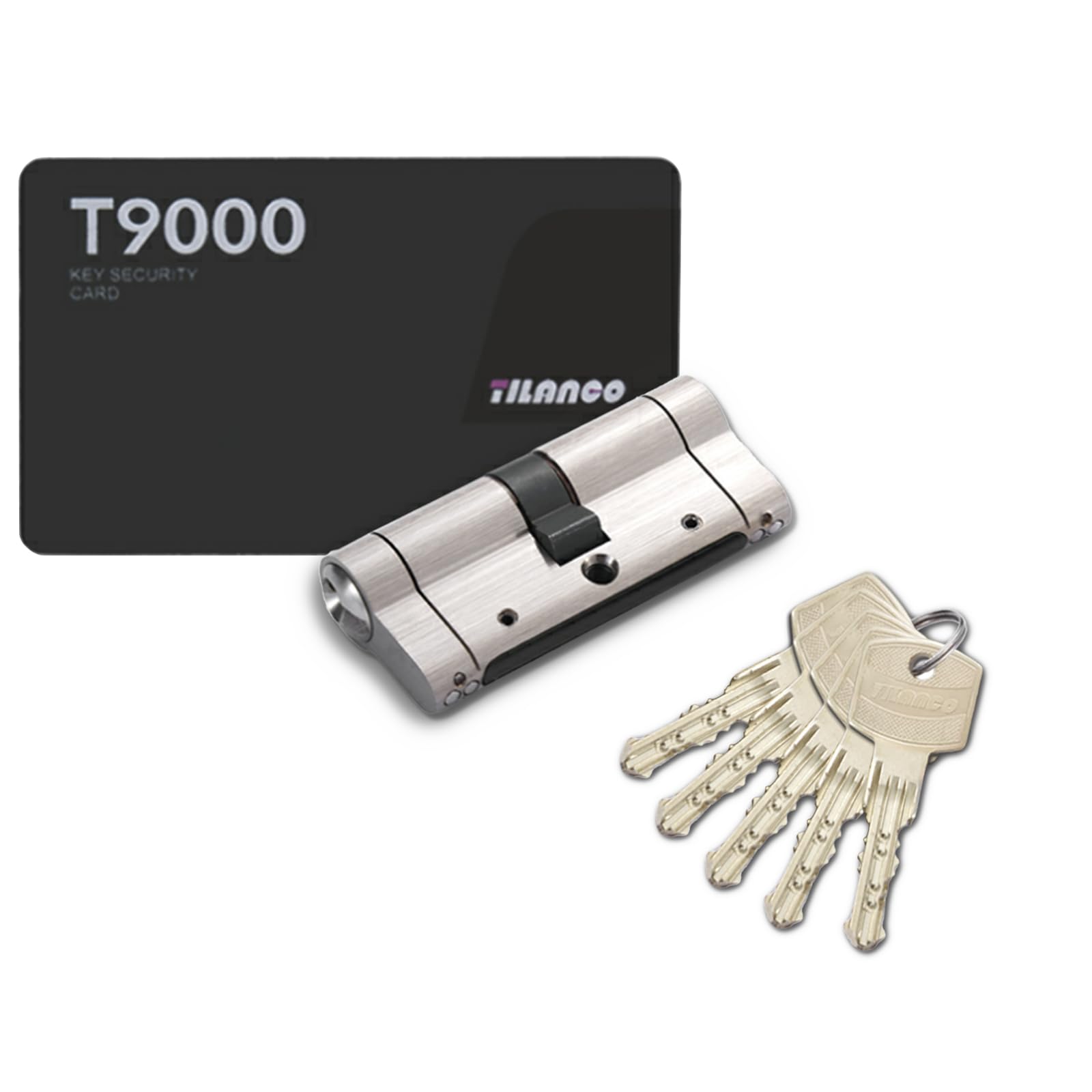 Cilindro Serratura 45 45 mm Anti-rotura Doppia Apertura