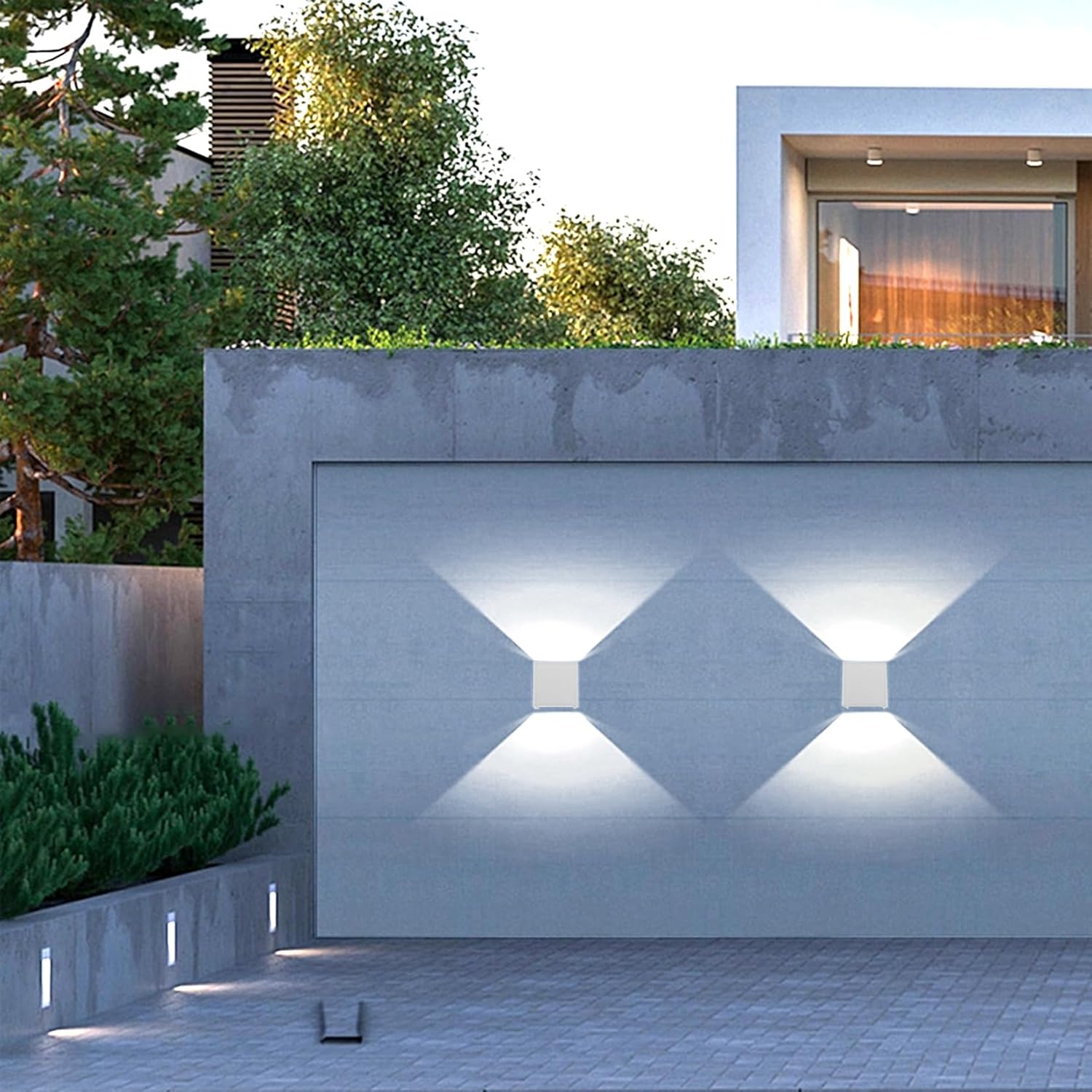 Applique da Parete LED Cubo 12W (4 Pezzi) - immagine 3