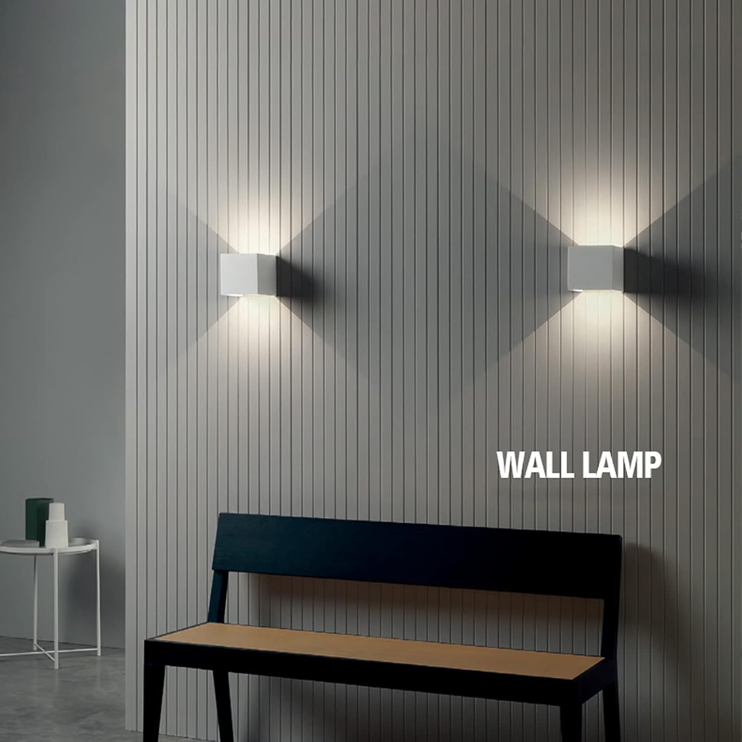 Applique da Parete LED Cubo 12W (4 Pezzi) - immagine 8