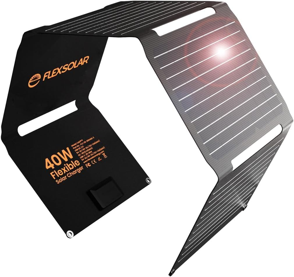 Flexsolar Pannello Solare 40W IP67 Impermeabile - immagine 1