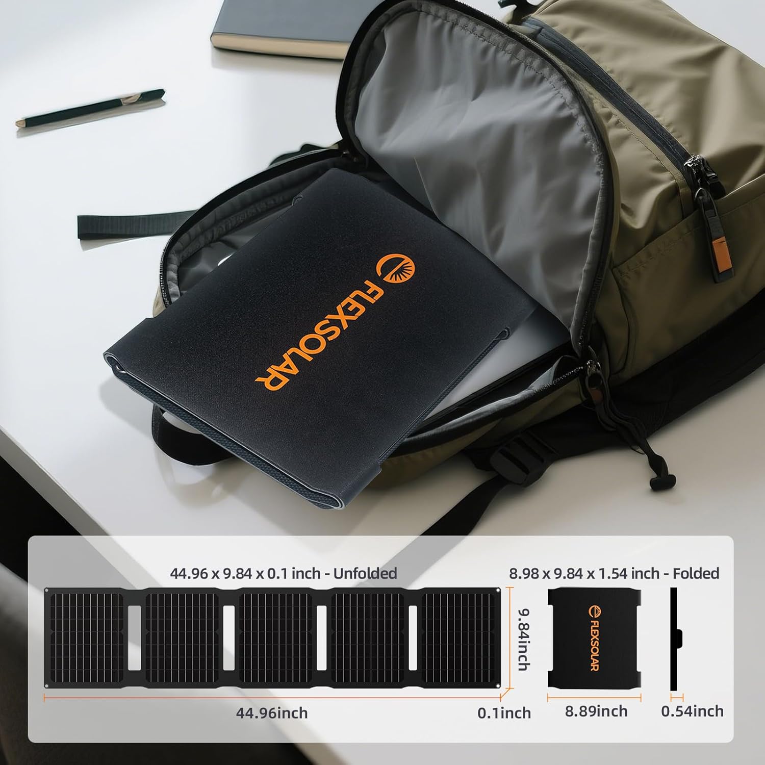 Flexsolar Pannello Solare 40W IP67 Impermeabile - immagine 4