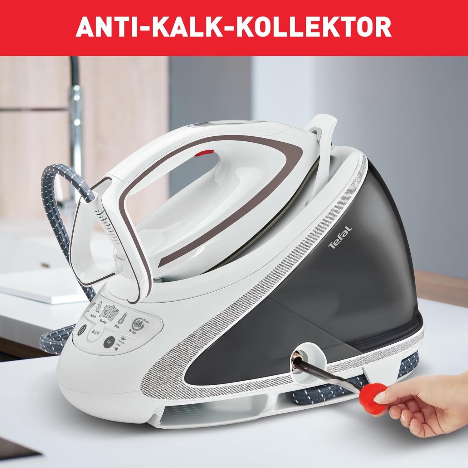 Tefal Iron Station (GV9567) Pro Express Ultimate white grey - immagine 6
