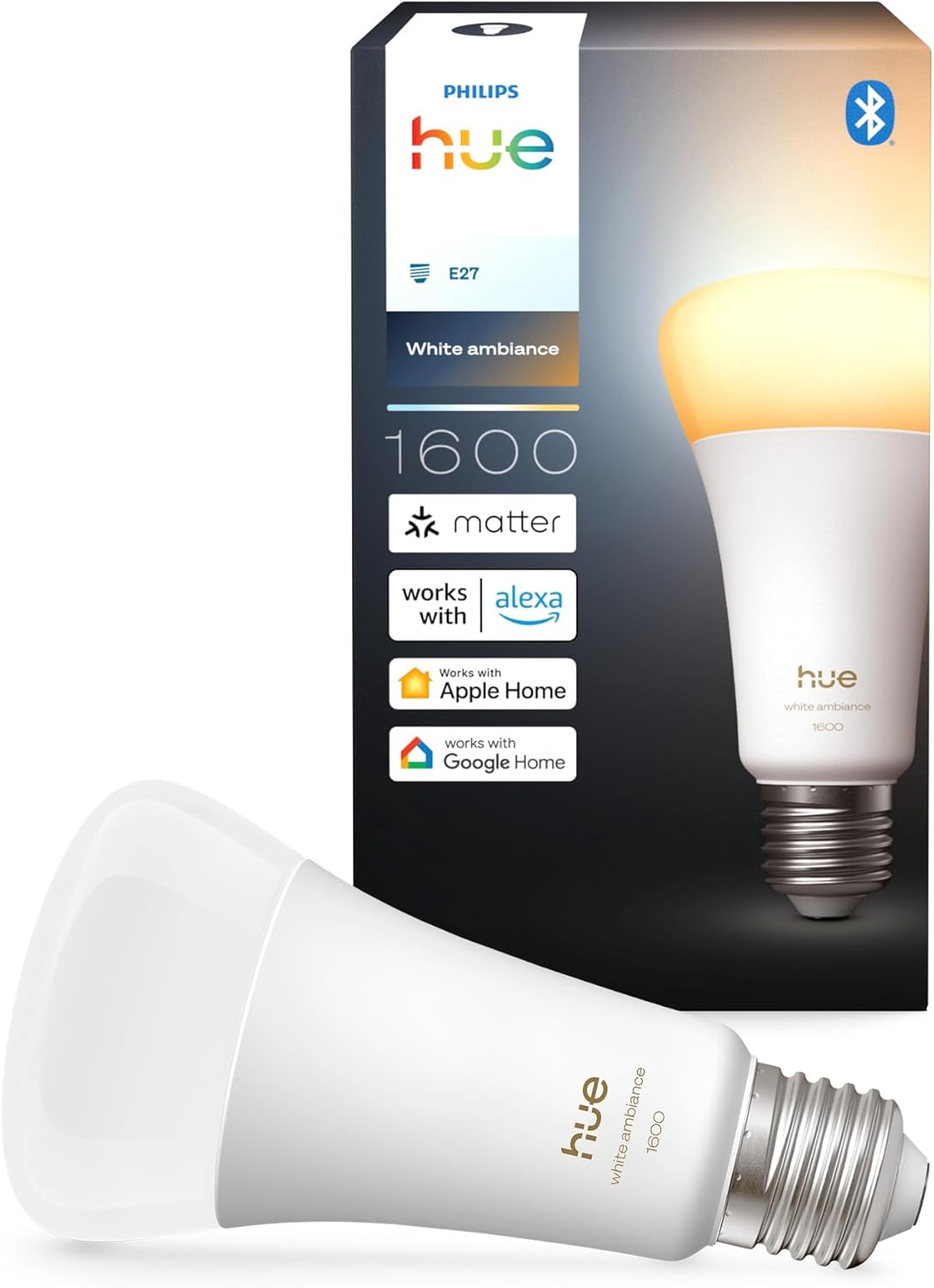 Philips Hue Lampada Smart LED A67 E27 11,8W