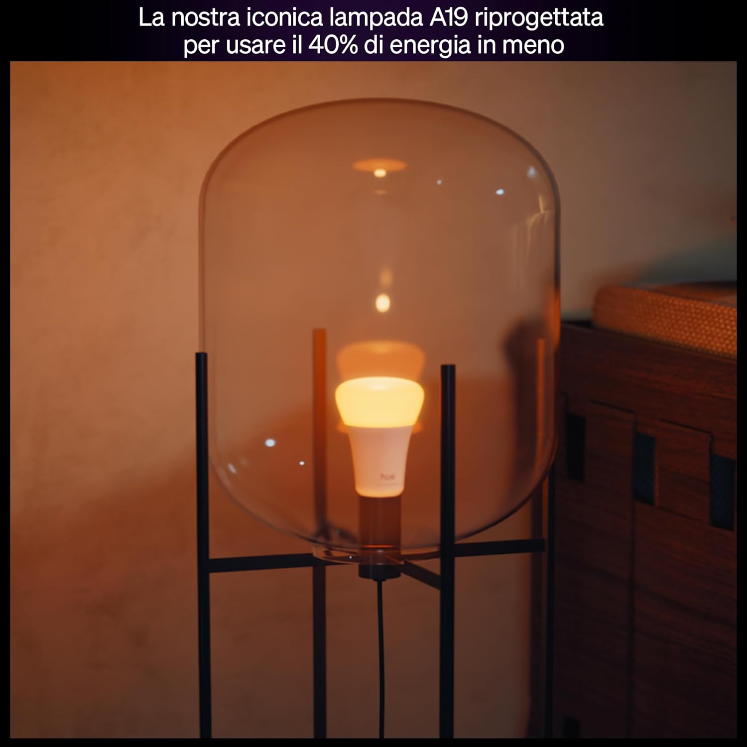 Philips Hue Lampada Smart LED A67 E27 11,8W - immagine 6