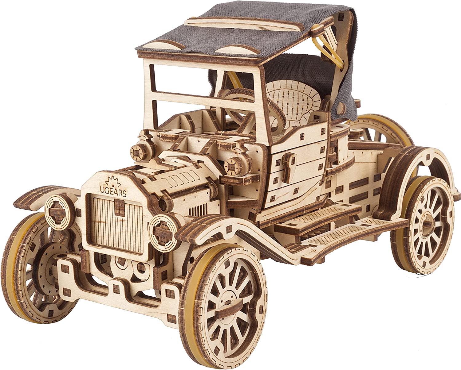 Ugears Retro Car - Modellino Auto Vintage in Legno 3D