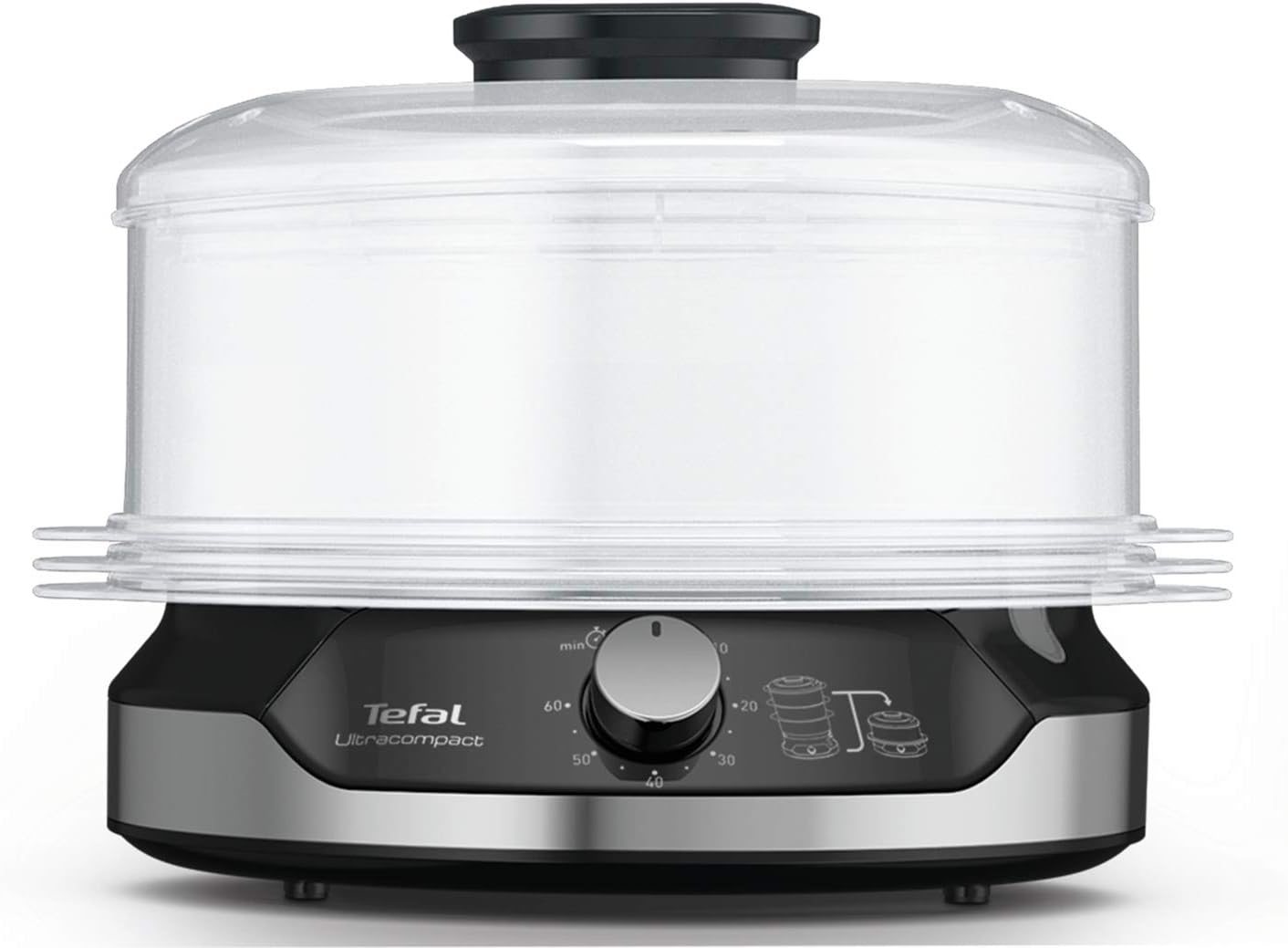 Tefal VC2048 Vaporiera Ultracompact 9 L - immagine 3