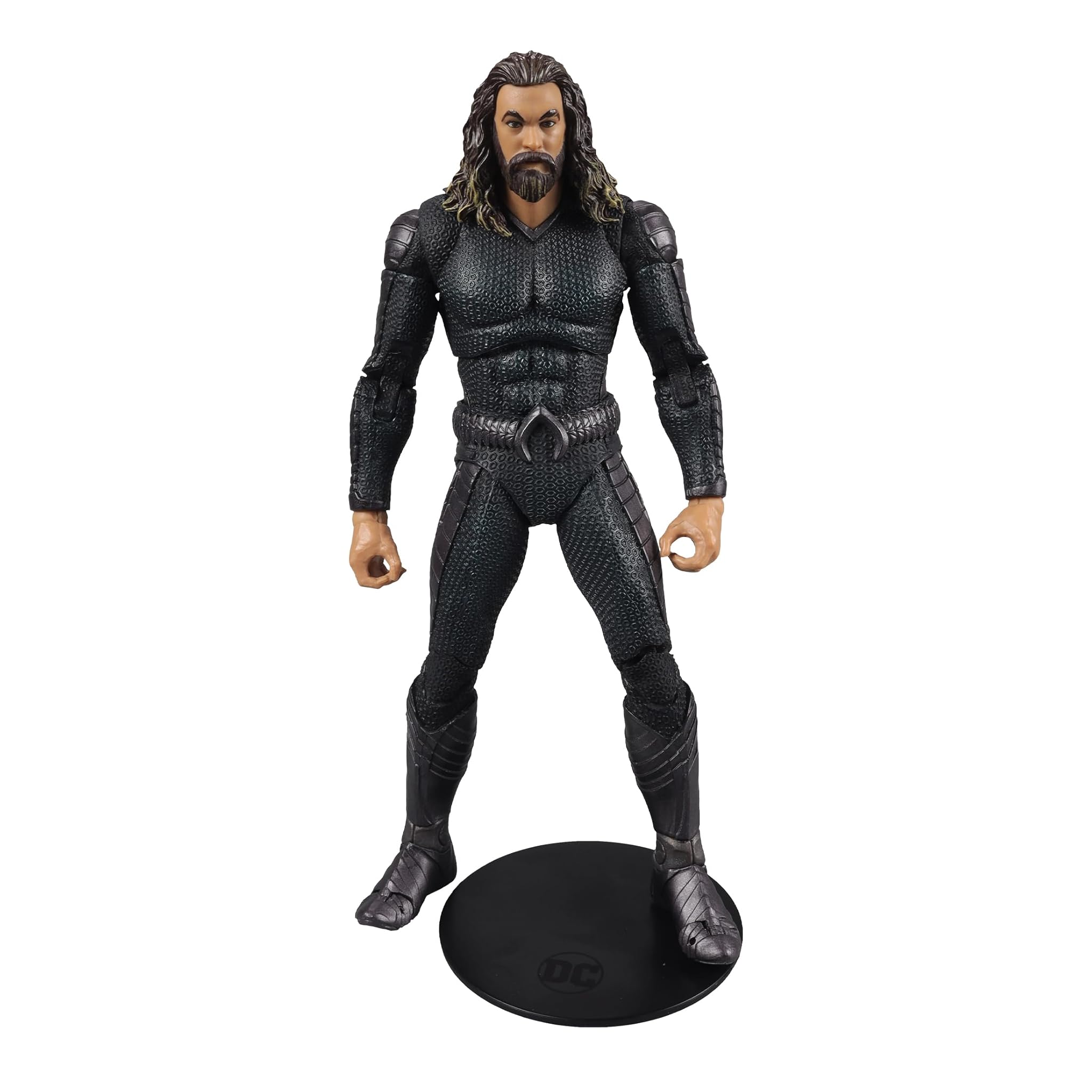 McFarlane Toys DC Multiverse Aquaman with Stealth Suit 7 pollici Action Figure - Incredibilmente dettagliato re di Atlantide con Ultra Articolazione, Tridente e carta artistica da collezione