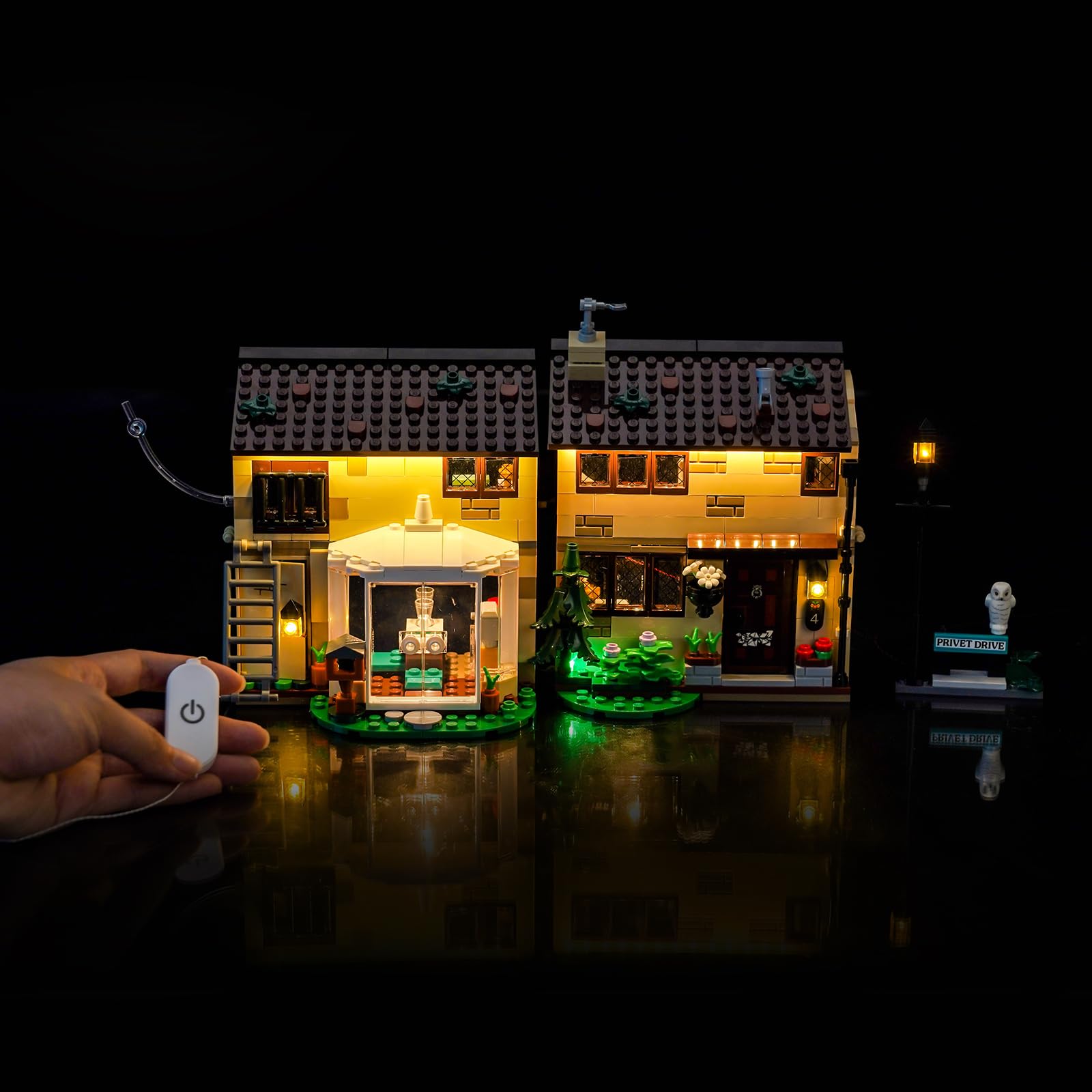 Set Luci LED compatibile con Lego 76451 Privet Drive