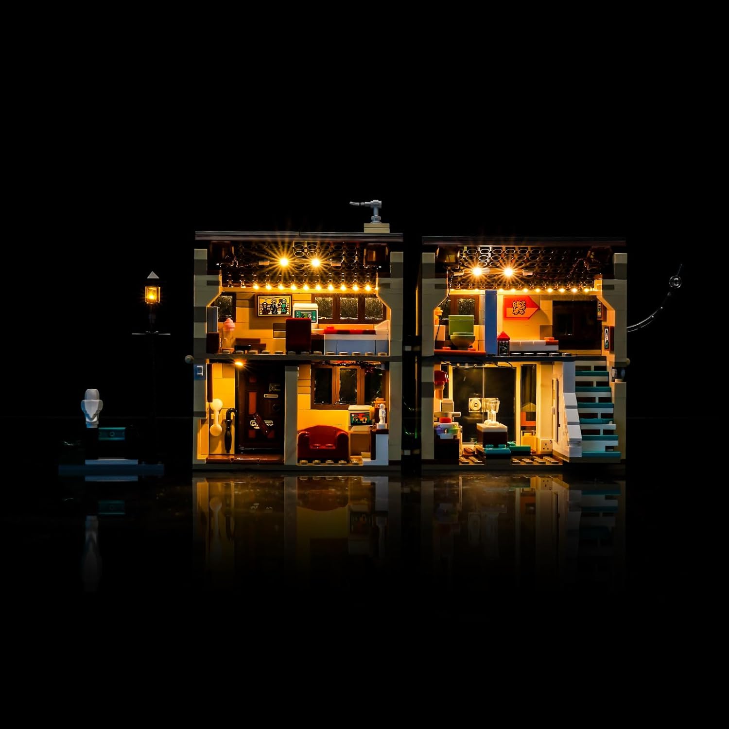 Set Luci LED compatibile con Lego 76451 Privet Drive - immagine 2