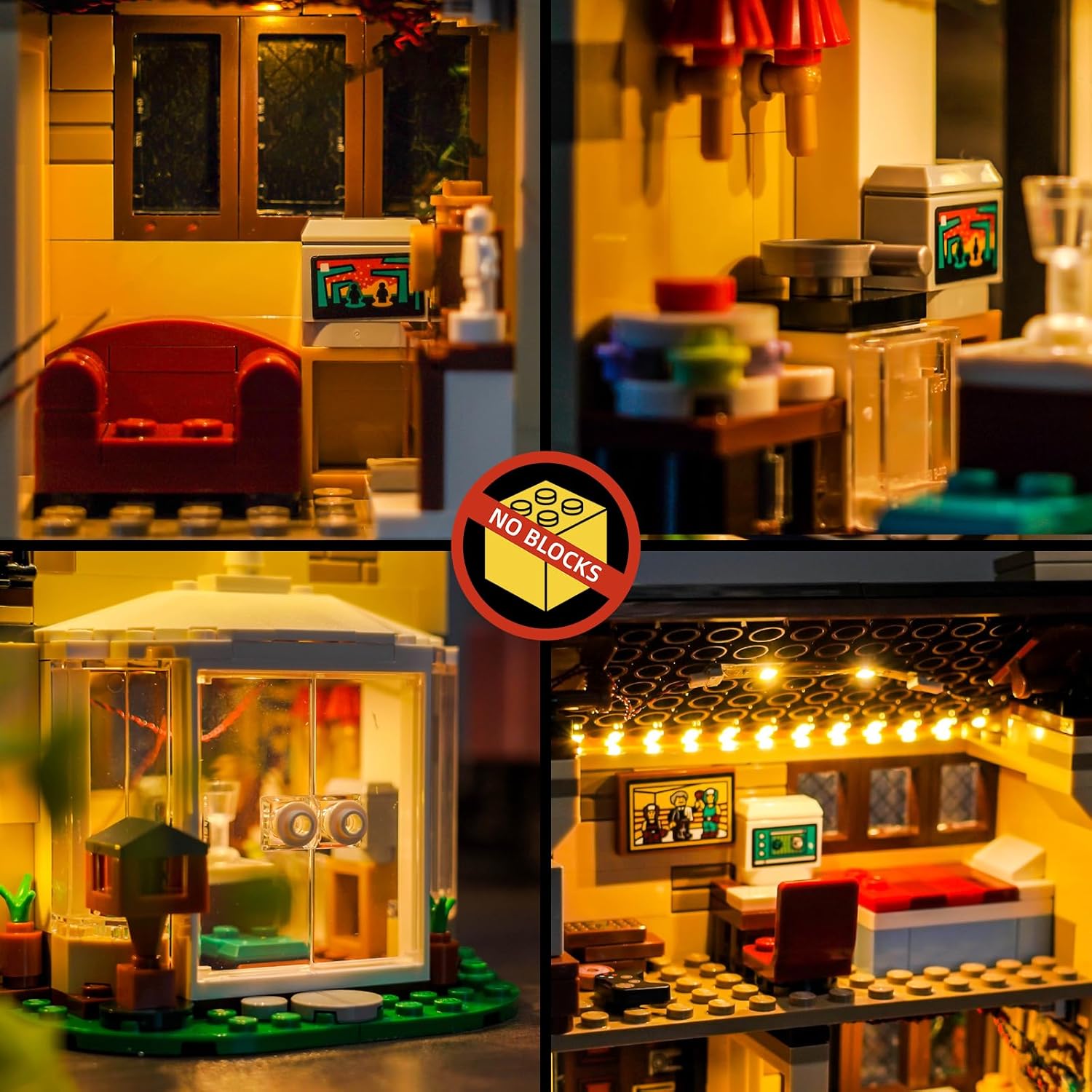 Set Luci LED compatibile con Lego 76451 Privet Drive - immagine 4