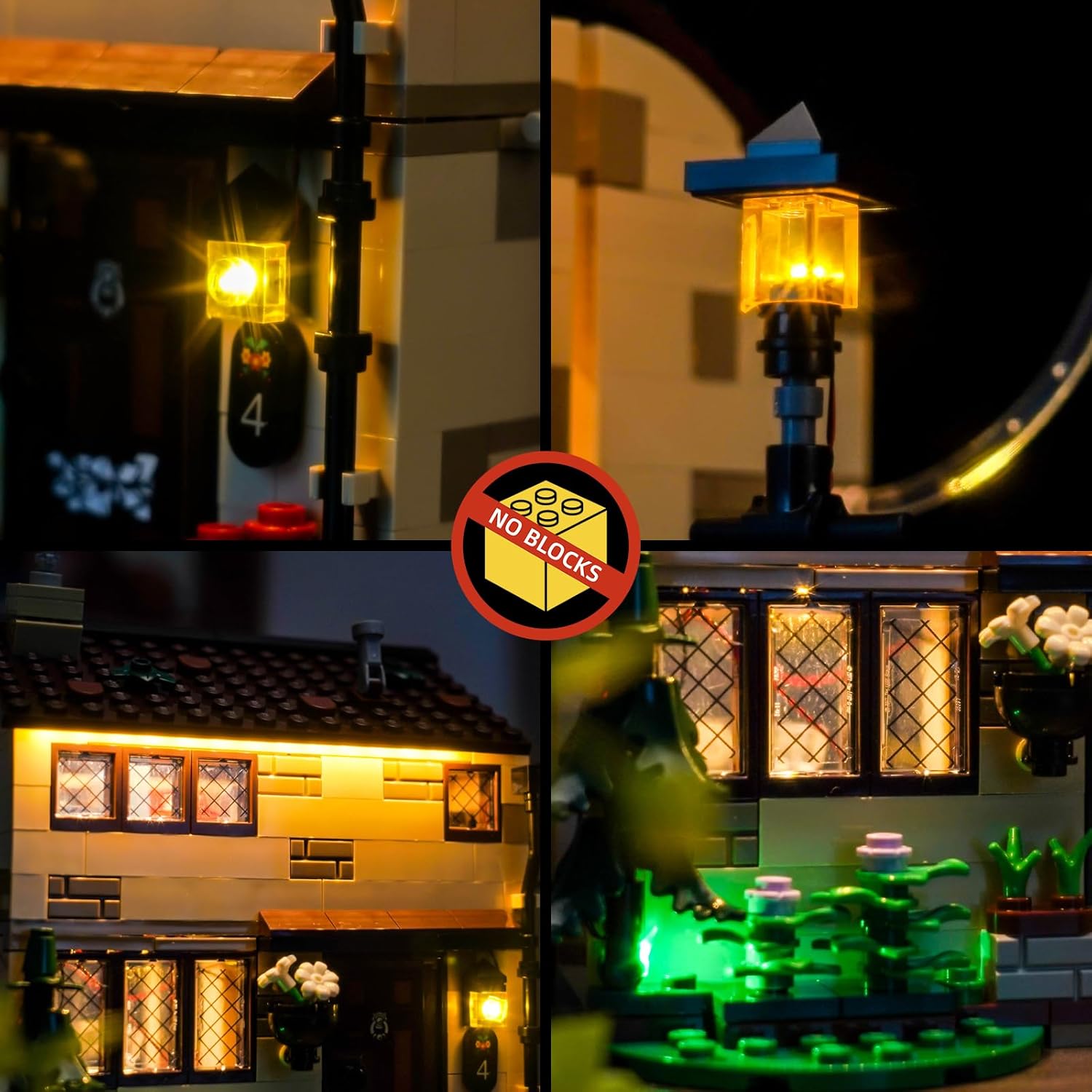 Set Luci LED compatibile con Lego 76451 Privet Drive - immagine 5