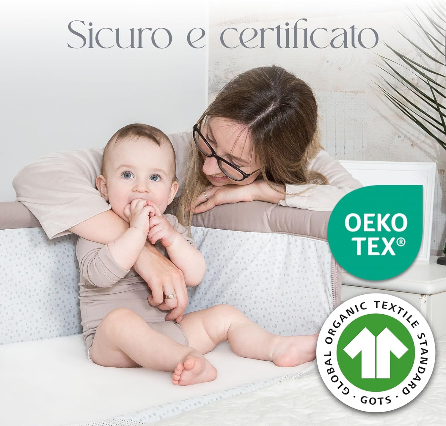 Lenzuola Next To Me 51x85 - 2 Pezzi Bianco - immagine 2