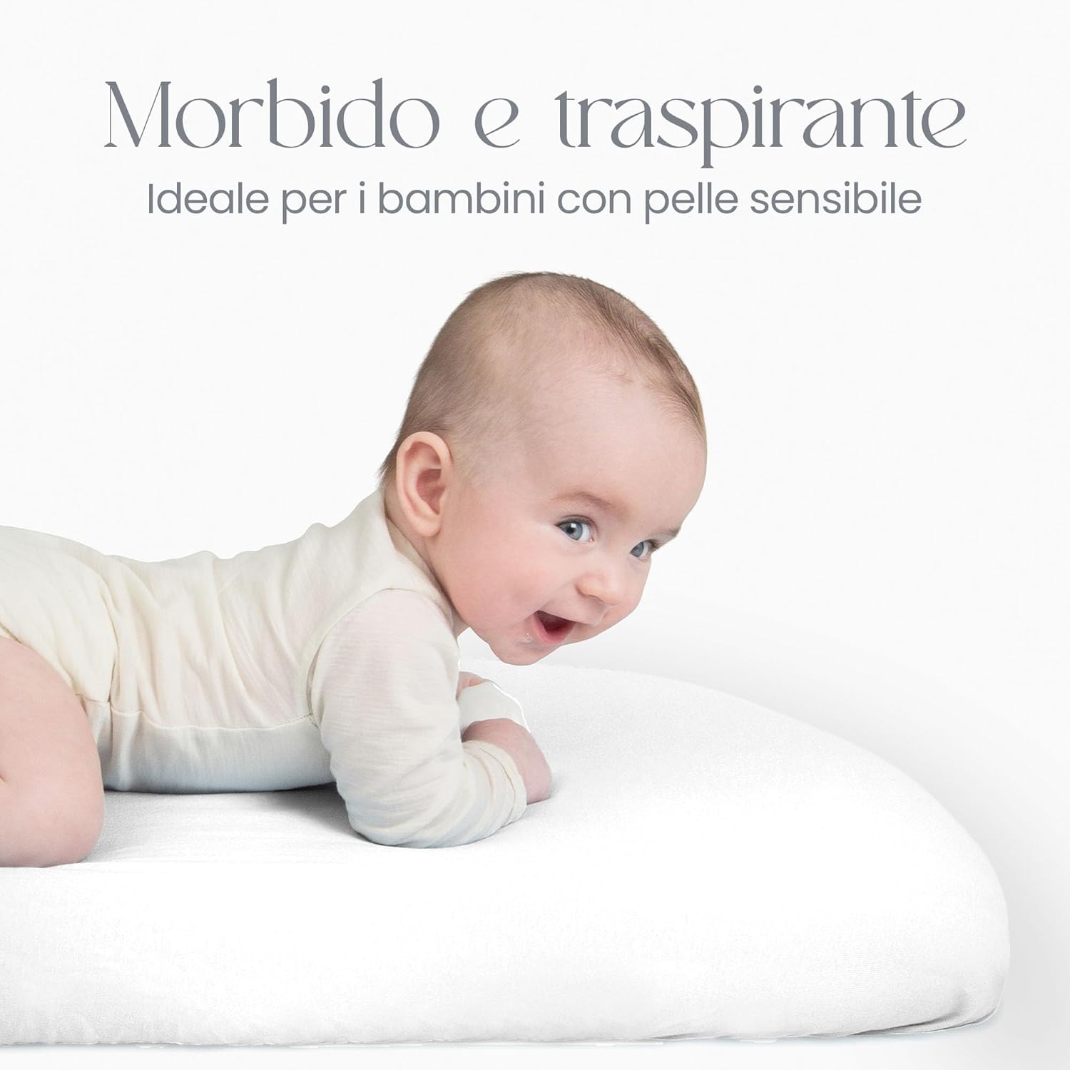 Lenzuola Next To Me 51x85 - 2 Pezzi Bianco - immagine 6