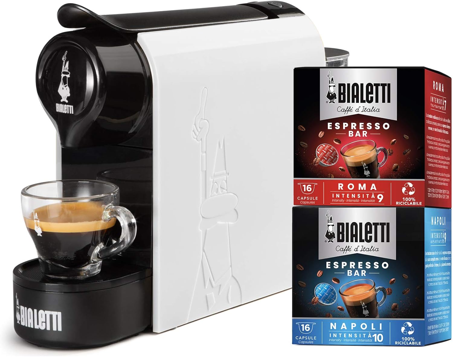 Bialetti Gioia - Macchina Caffè Espresso con 32 Capsule - immagine 1