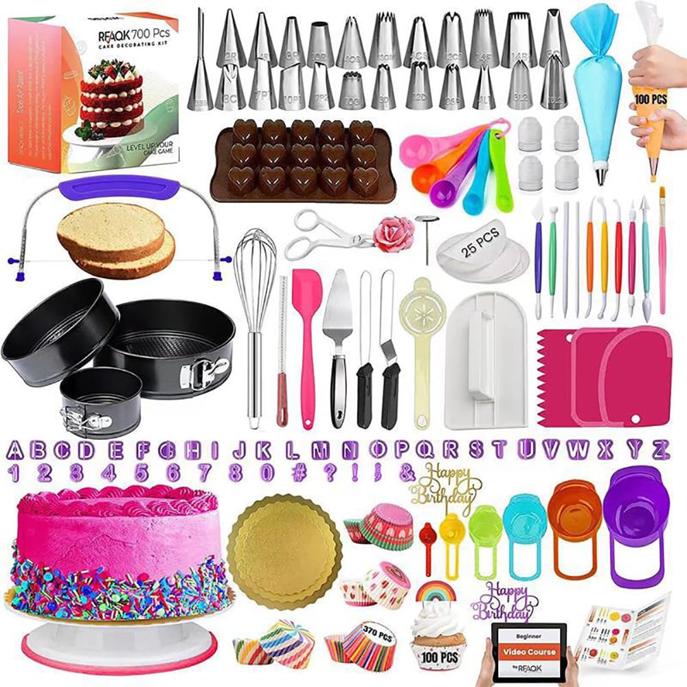 Kit Pasticceria Professionale 700PCS per Torte