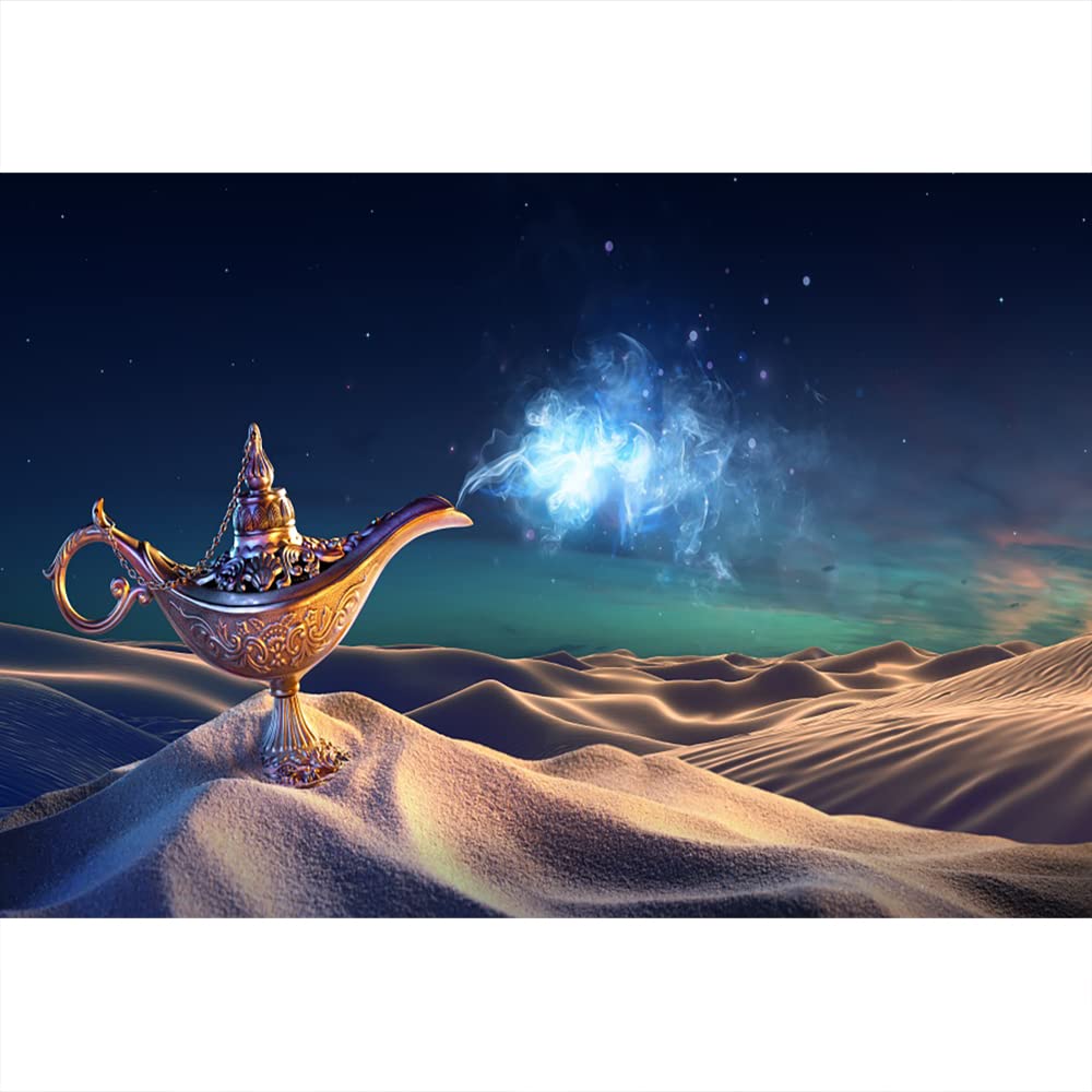 Aoihrraan Sfondo Fotografico Lampada Magica Aladino 4,5x3m