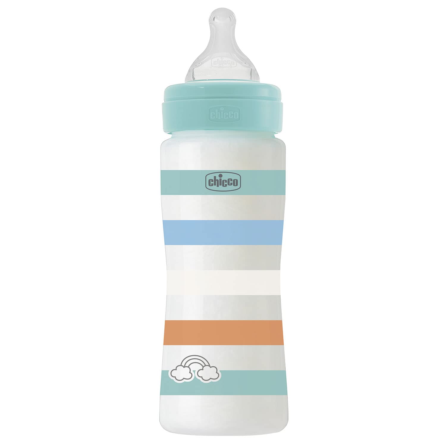 Chicco Biberon Benessere Flusso Veloce 330ml, 4 Mesi+