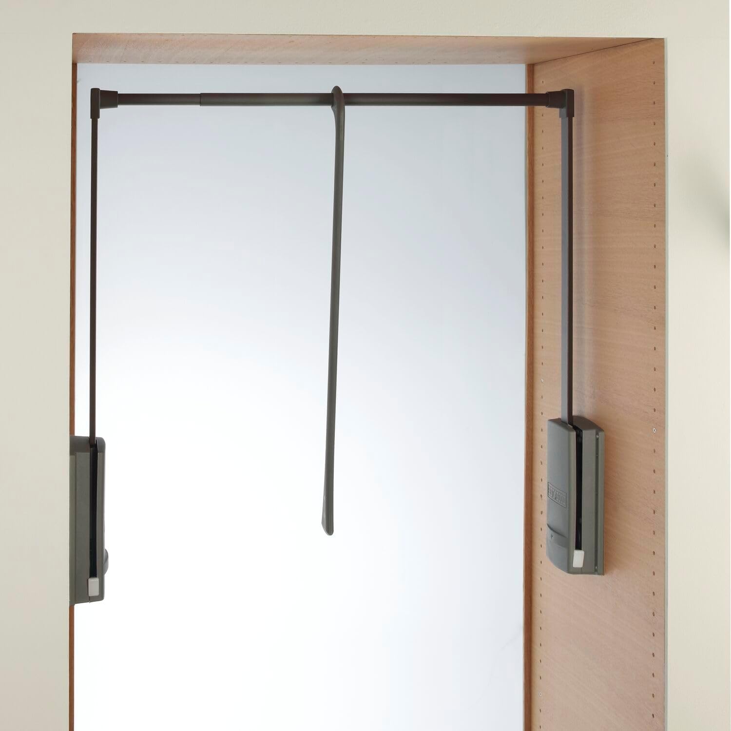 SERVETTO Appendiabiti Junior 770-1200 mm, antracite/antracite