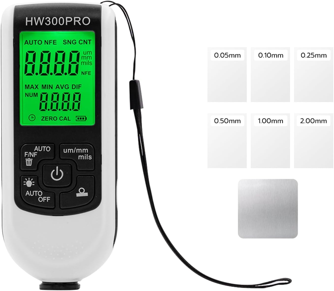 Mcbazel Spessimetro Vernice Digitale 0-2000 um - immagine 1