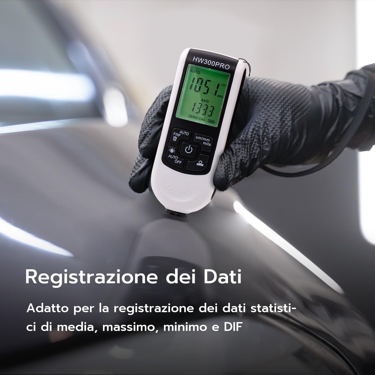 Mcbazel Spessimetro Vernice Digitale 0-2000 um - immagine 4